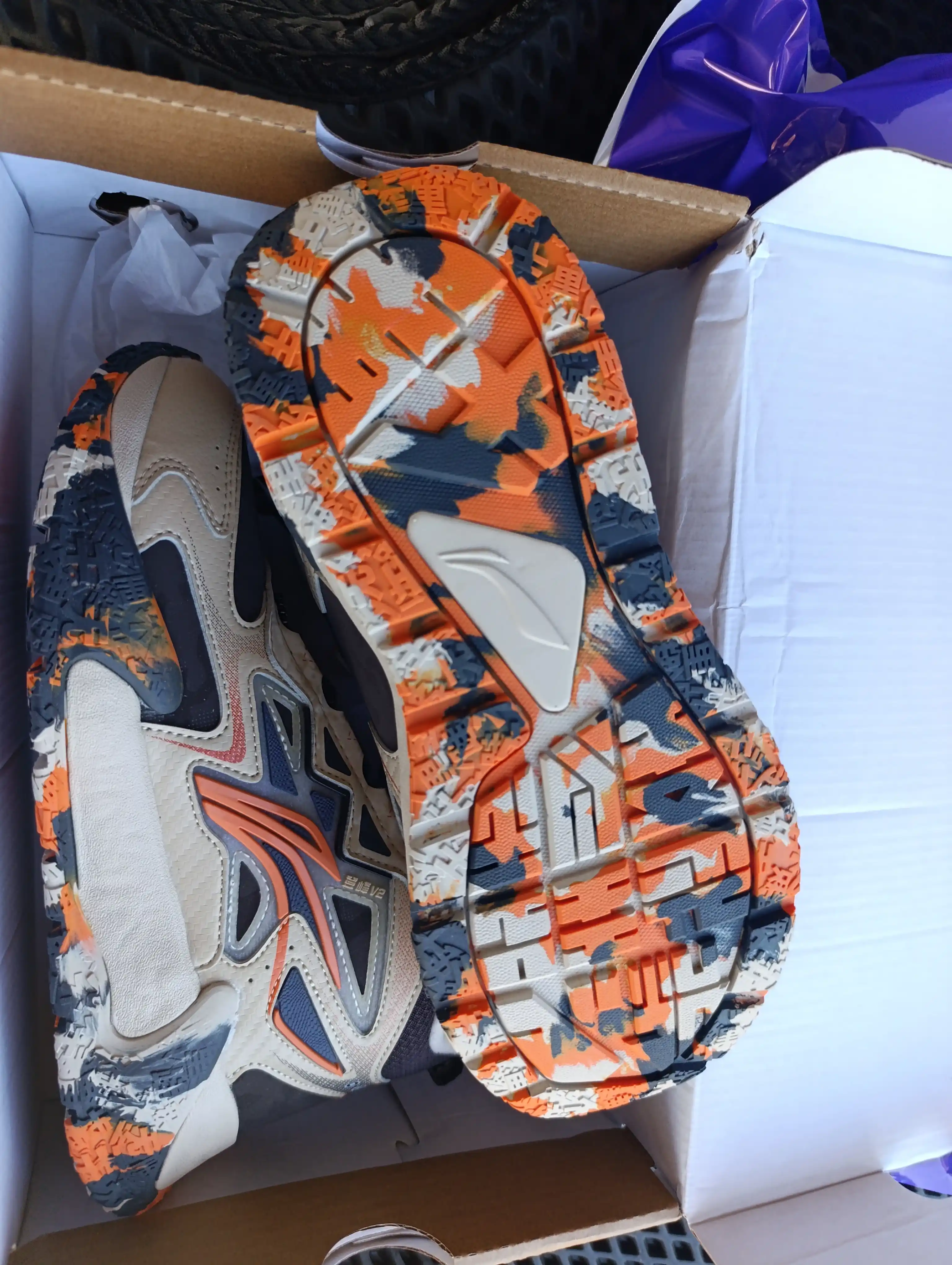Детские утеплённые кроссовки Li-Ning Dengfeng 2 YKEV052
