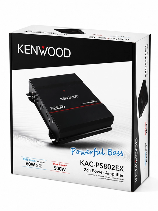Avtomobil audio kuchaytirgichi Kenwood KAC-PS802EX, 2 kanalli 500W