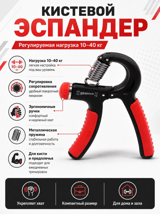 10-40 kg vaznli sozlanadigan panjali ekspander - 