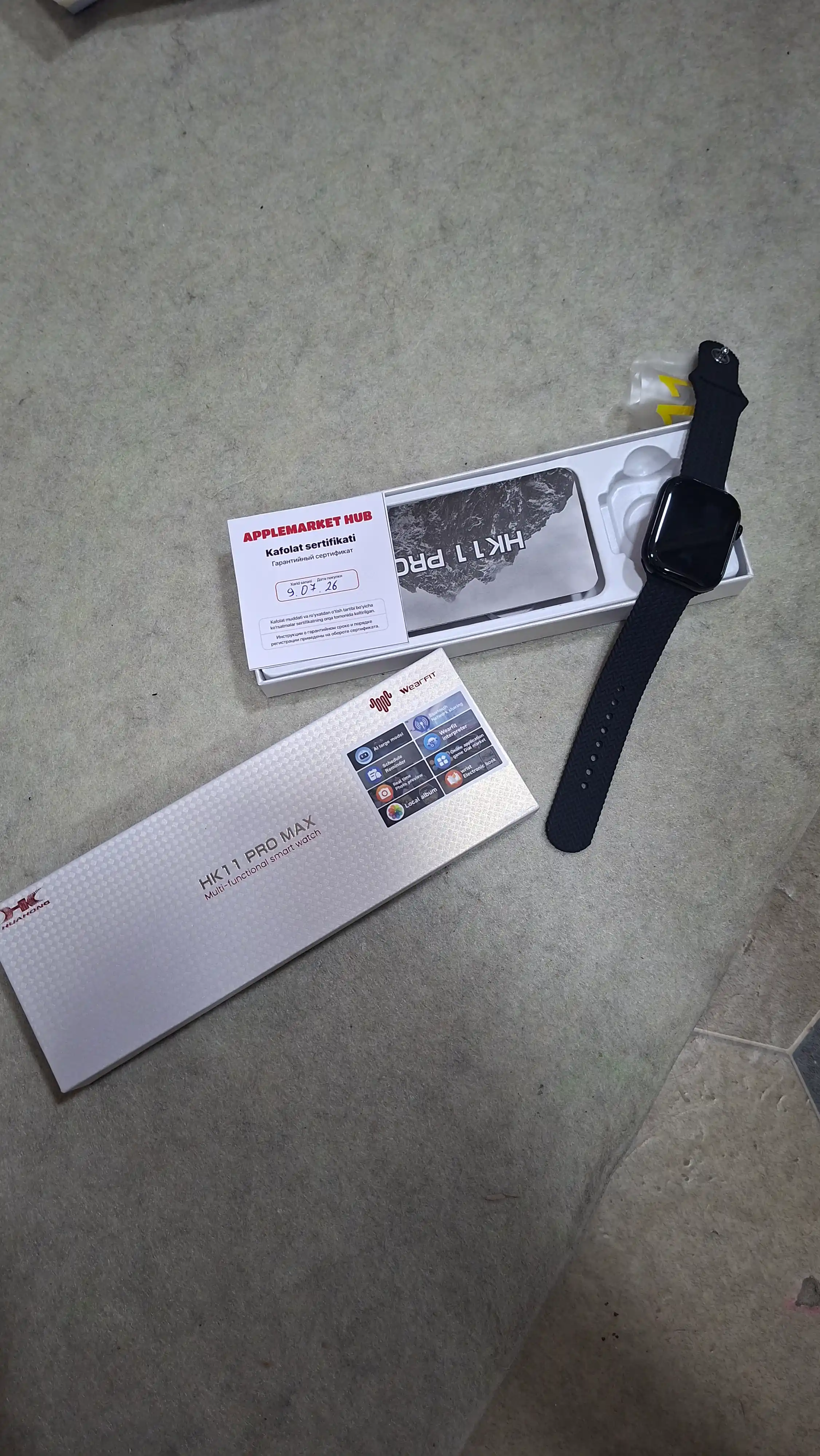 Aqlli soat Smart Watch HK 11 Pro Max Full Amoled