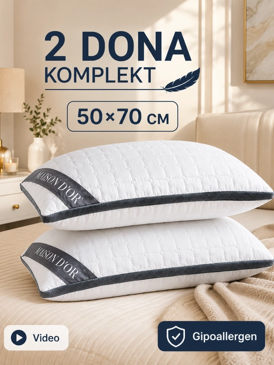 Yostiq, 2 dona