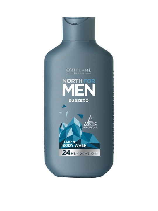 North For Men subzero erkaklar uchun shampun 250 ml - 