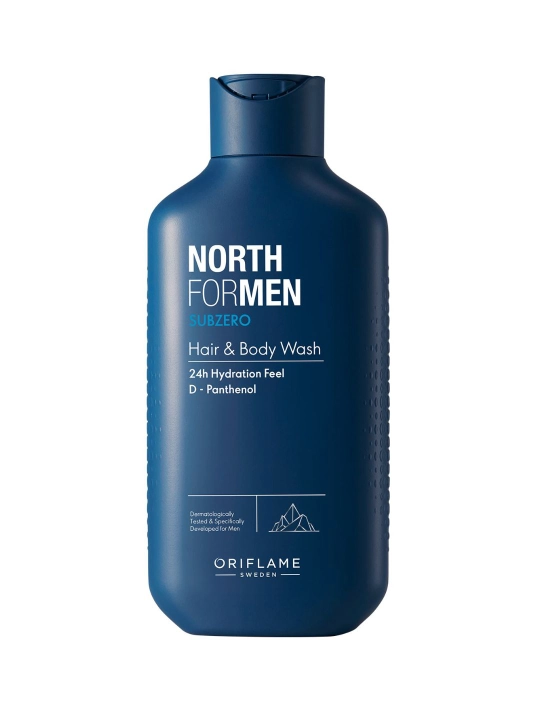 North For Men subzero erkaklar uchun shampun 250 ml