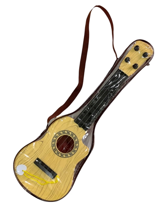 Gitara, Bolalar uchun musiqali o‘yinchoq gitara – 4 simli, mediator bilan