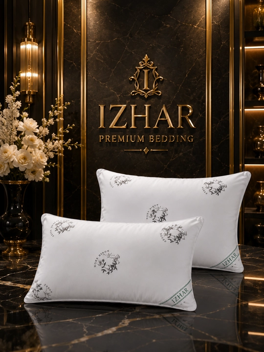 Подушка IZHAR Premium, гипоаллергенная, мягкая, из микроволокна, 50×70 см