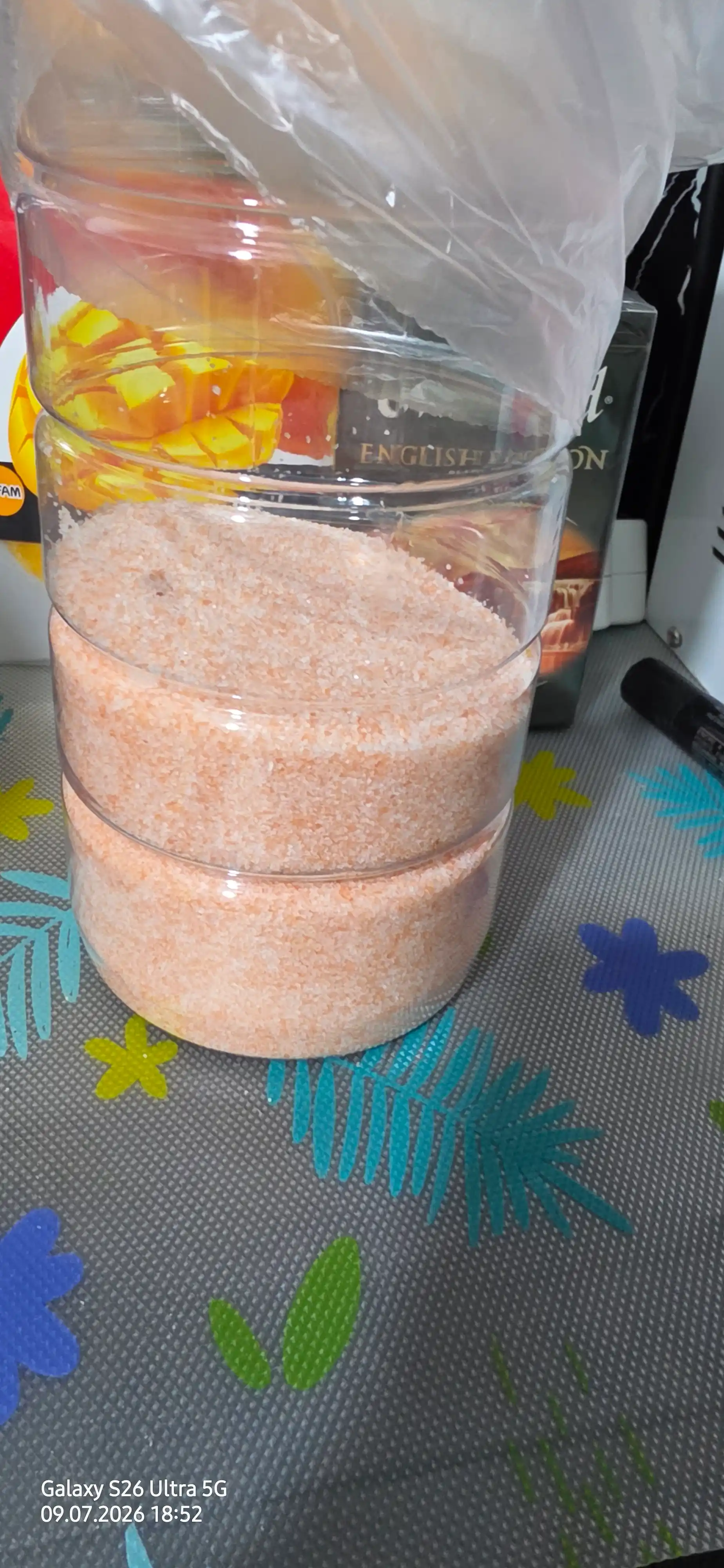 Himoloy pushti rangli tuzi Biolavka, 700 gr
