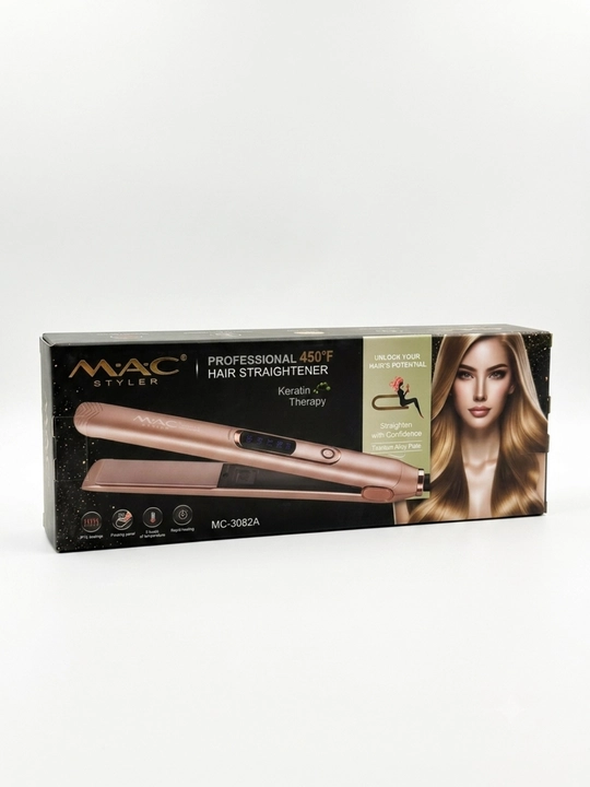 MAC Styler MC-3082 Премиальный профессиональный выпрямитель для волос | 450°F  LED-дисплей