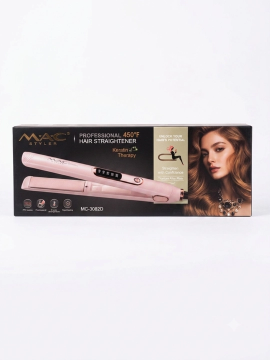 MAC Styler MC-3082 Премиальный профессиональный выпрямитель для волос | 450°F  LED-дисплей