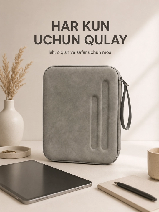 10 dyuymgacha planshet uchun zamonaviy himoya sumka — ishonchli va qulay