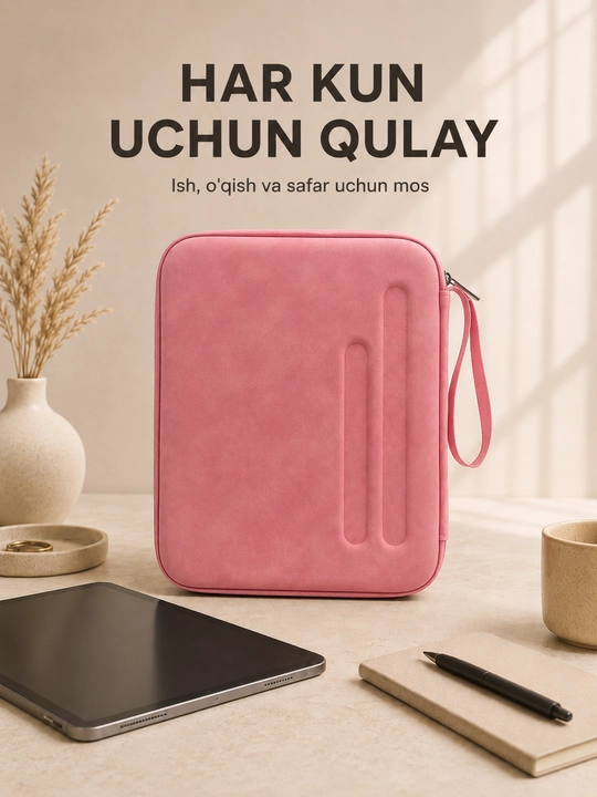 10 dyuymgacha planshet uchun zamonaviy himoya sumka — ishonchli va qulay