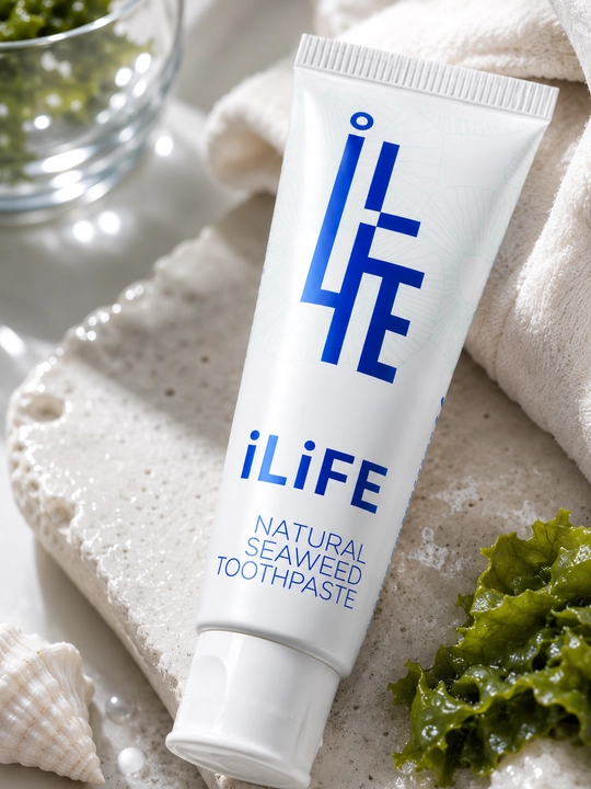 Зубная паста iLiFE Natural Seaweed 100 г экстракт морских водорослей уход за эмалью