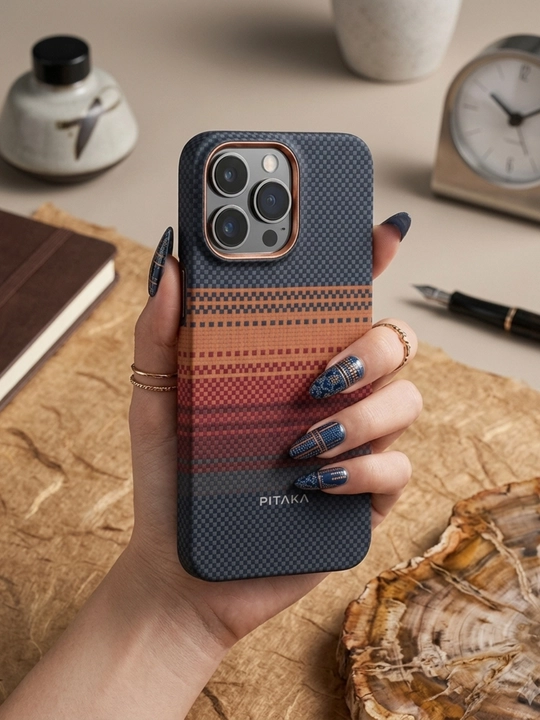 Чехол с текстурой карбона для iPhone 11, 12, 13, 14, 15, 16, Pro и Pro Max - 