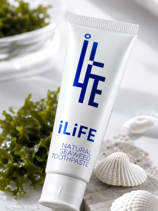 Зубная паста iLiFE Natural Seaweed 100 г экстракт морских водорослей уход за эмалью
