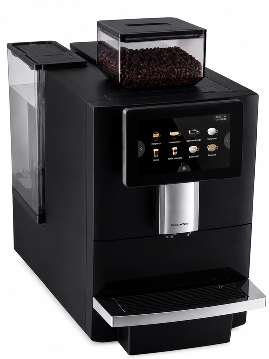 Dr.Coffee avtomatik donli qahva mashinasi 19 Uy va ofis uchun bar
