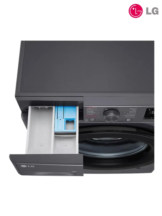 Стиральная машина LG F2V3PS6 14 программ, A+++, Inverter, AI Direct Drive, 8 кг