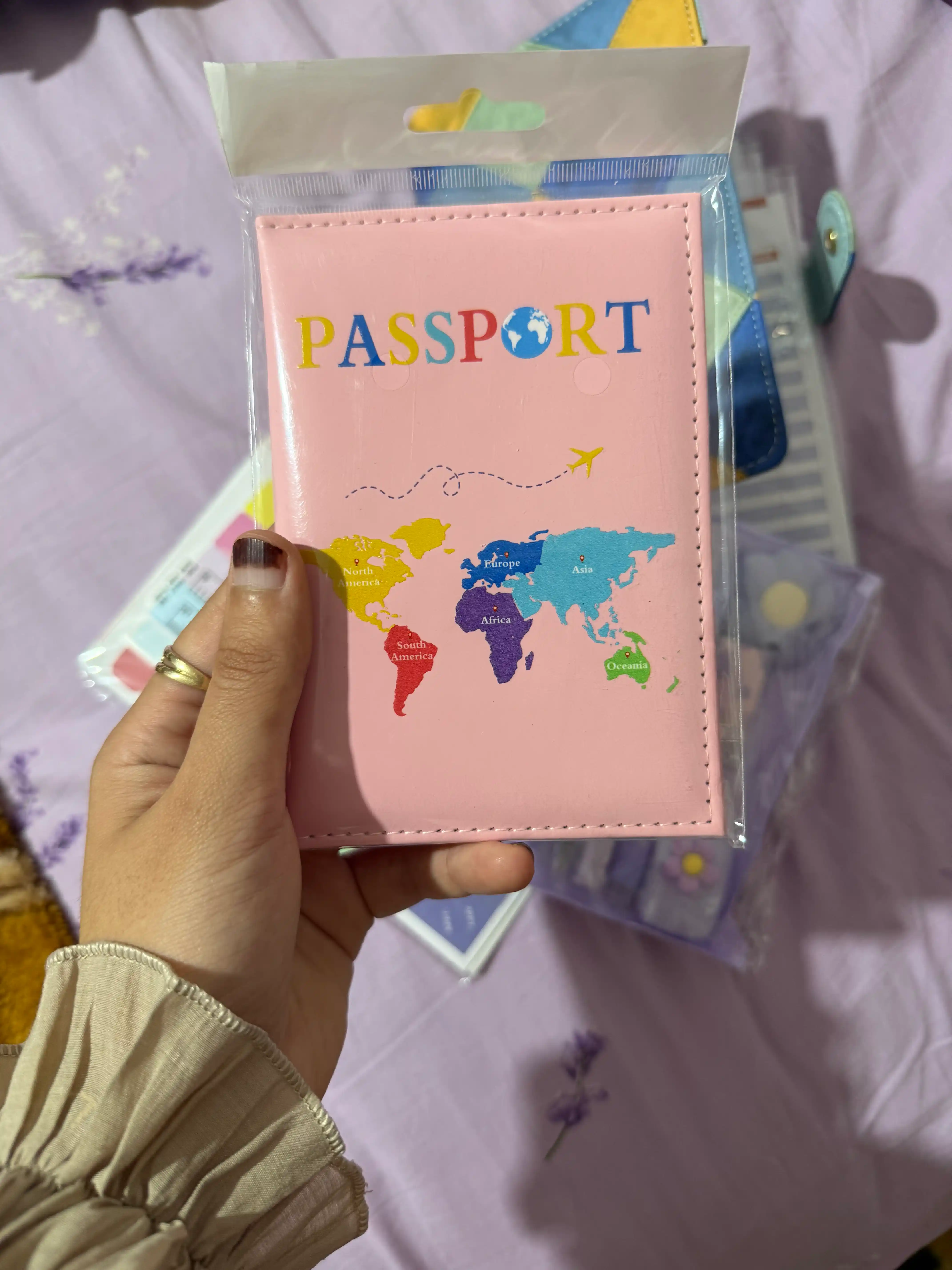 Chet el passporti uchun muqova, g'ilof, oblojka, assortiment