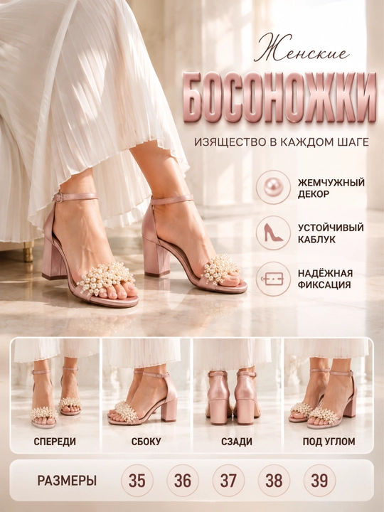 Ayollar poyabzali — poshnali botinka, sandal