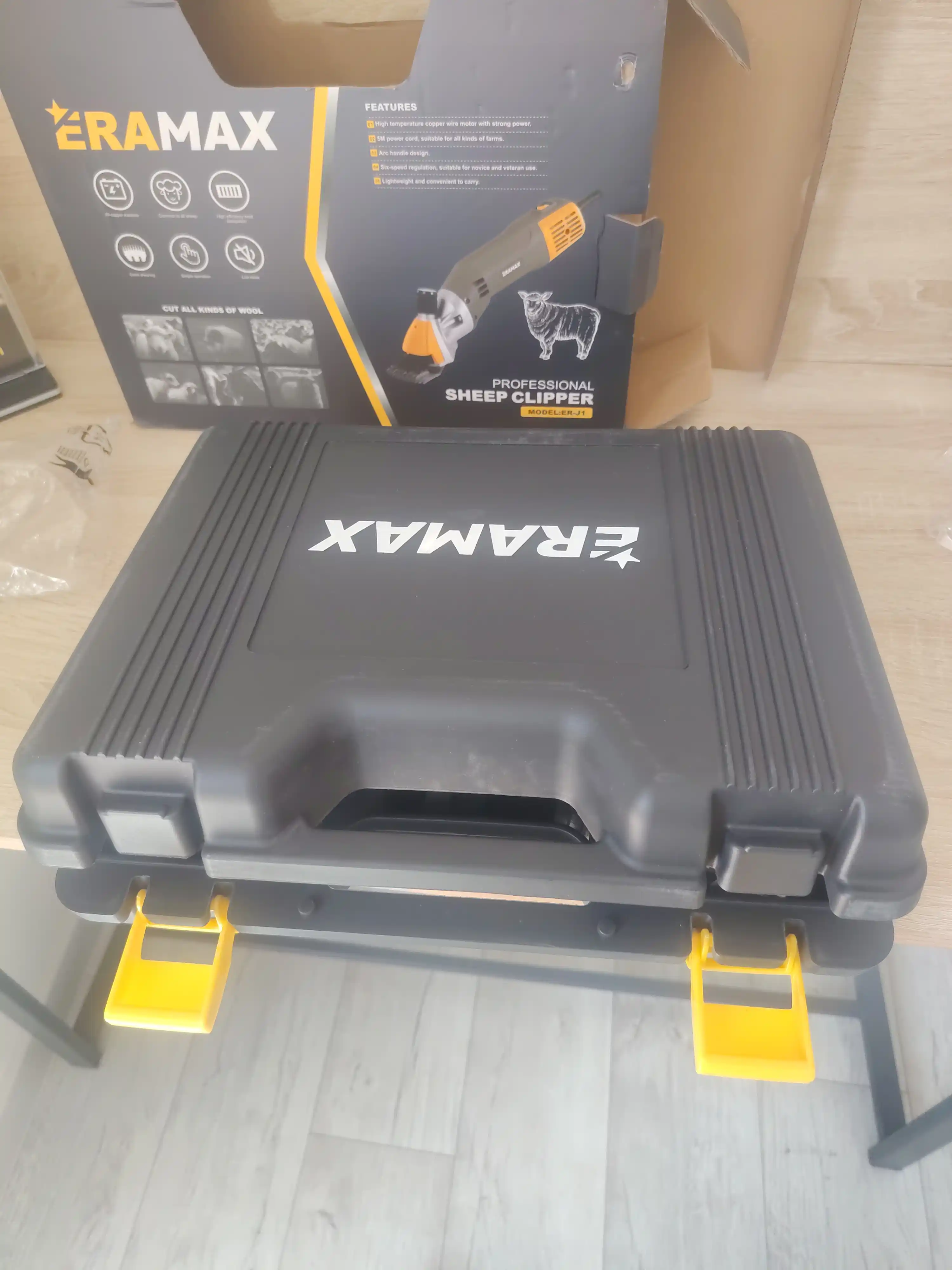 Машинка для стрижки баранов, 6х скоростная, профессиональный ERAMAX