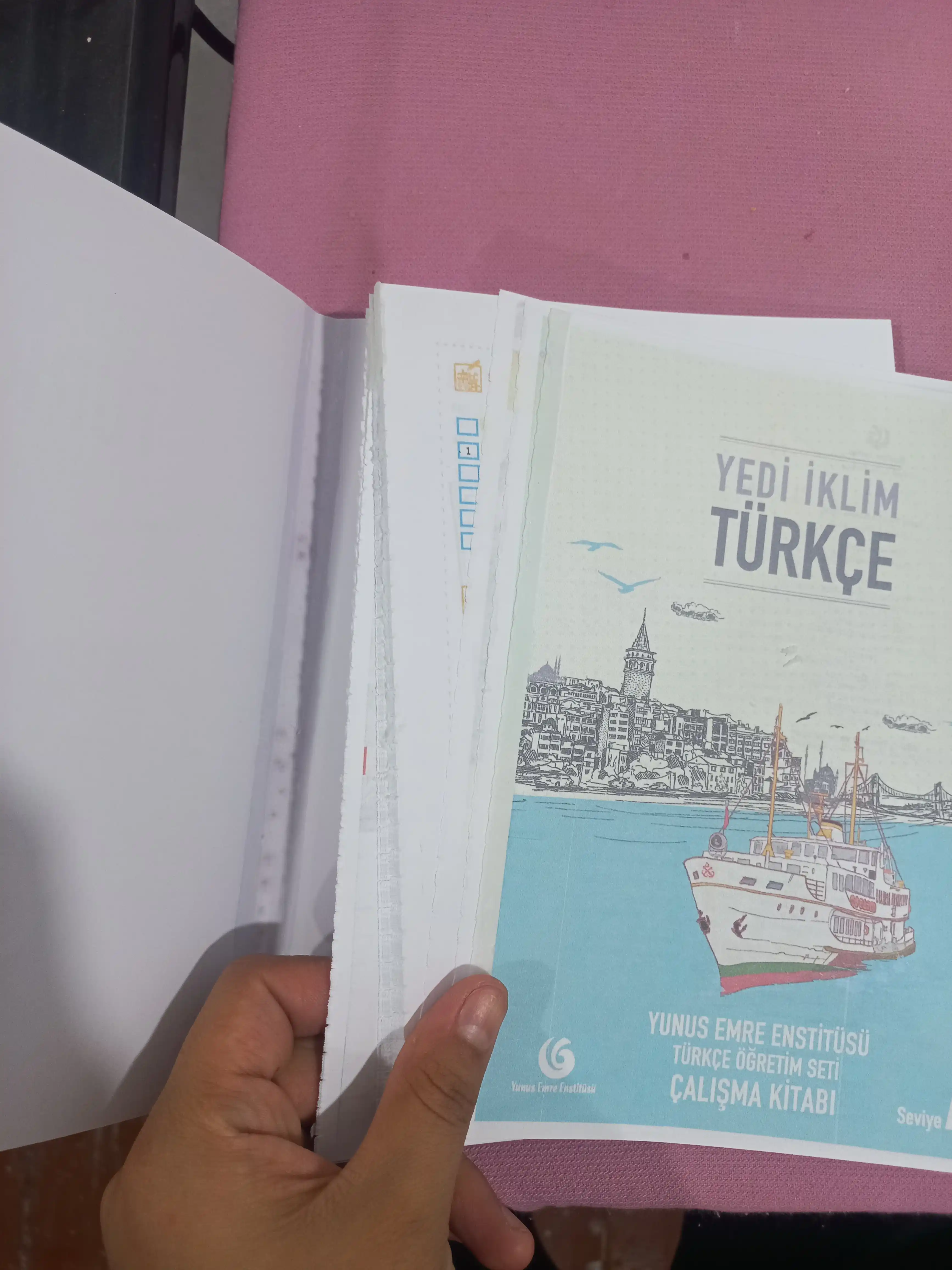 Yedi Iklim Turkish. A1, A2, B1, B2, C1, C2. Учебник и тетрадь на турецком языке