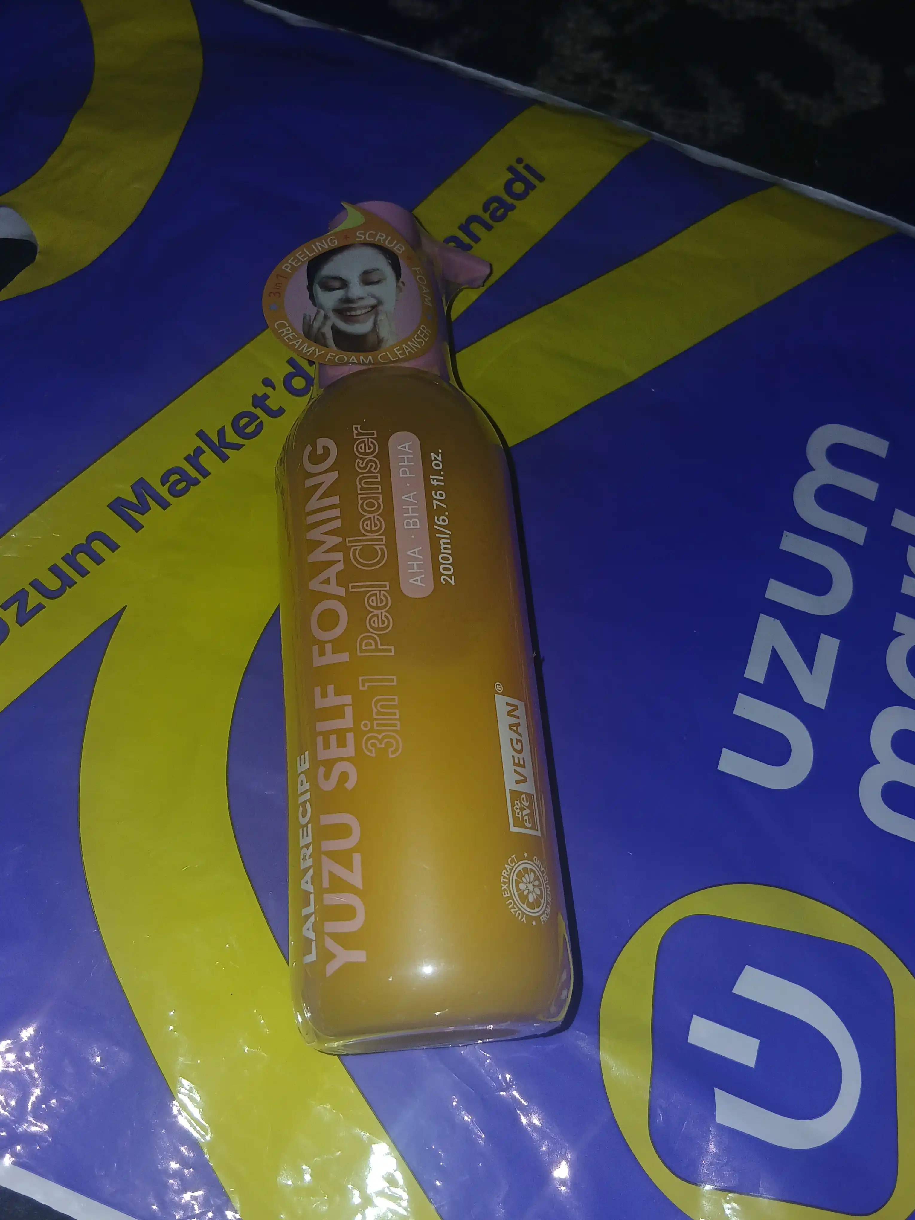 Пенка для умывания Lalarecipe Yuzu Self Foaming