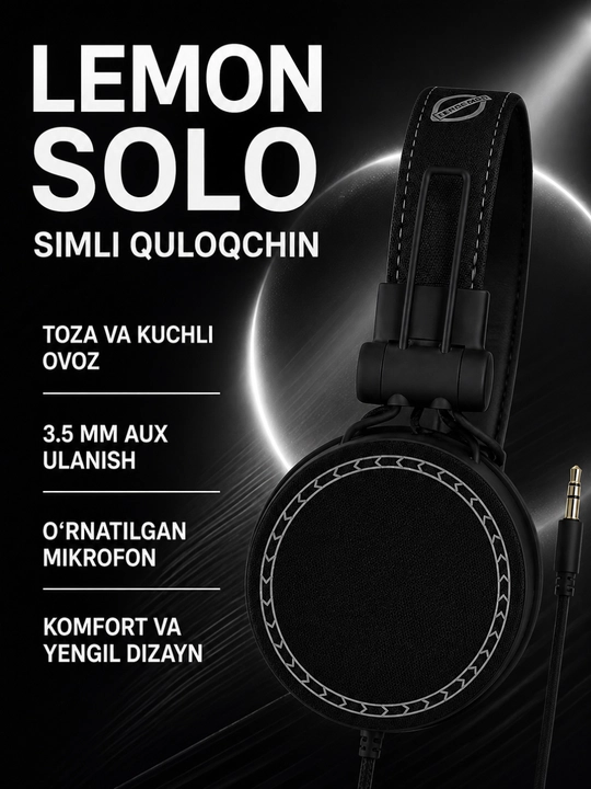 Lemon Solo M100 simli quloqchinlari - 