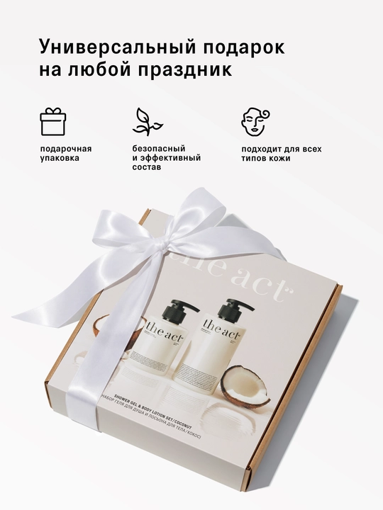 Банный SPA-набор скраб и лосьон для тела
