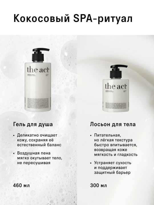 Банный SPA-набор скраб и лосьон для тела