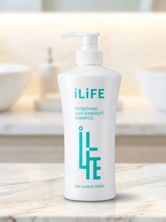 Шампунь ilife против перхоти. Эко-формула, приятный аромат и свежесть волос - 