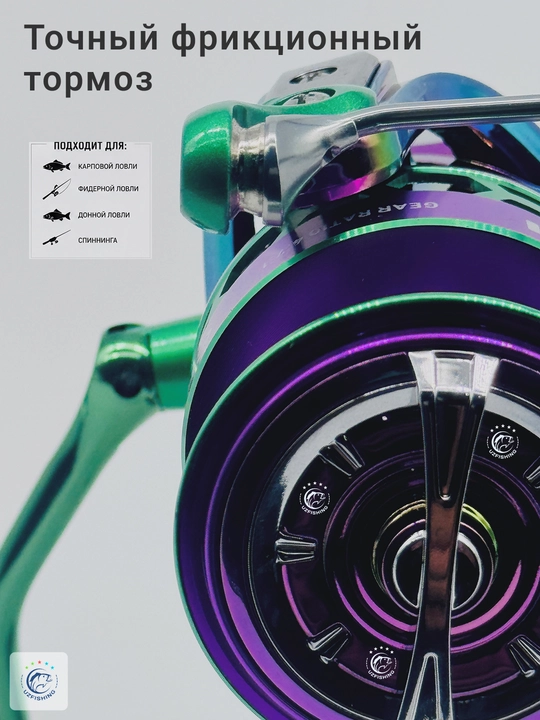 TUOHAI CRV 2000–7000 inertsiyasiz baliq ovlash g'altagi, spinning uchun katushka