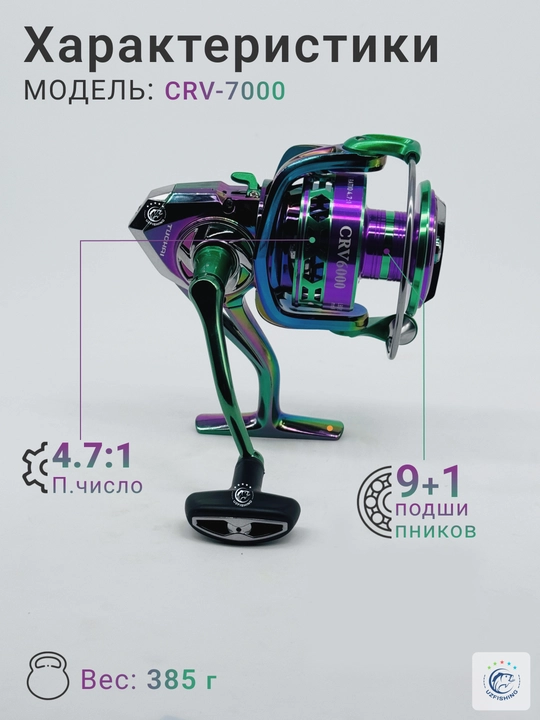 TUOHAI CRV 2000–7000 inertsiyasiz baliq ovlash g'altagi, spinning uchun katushka