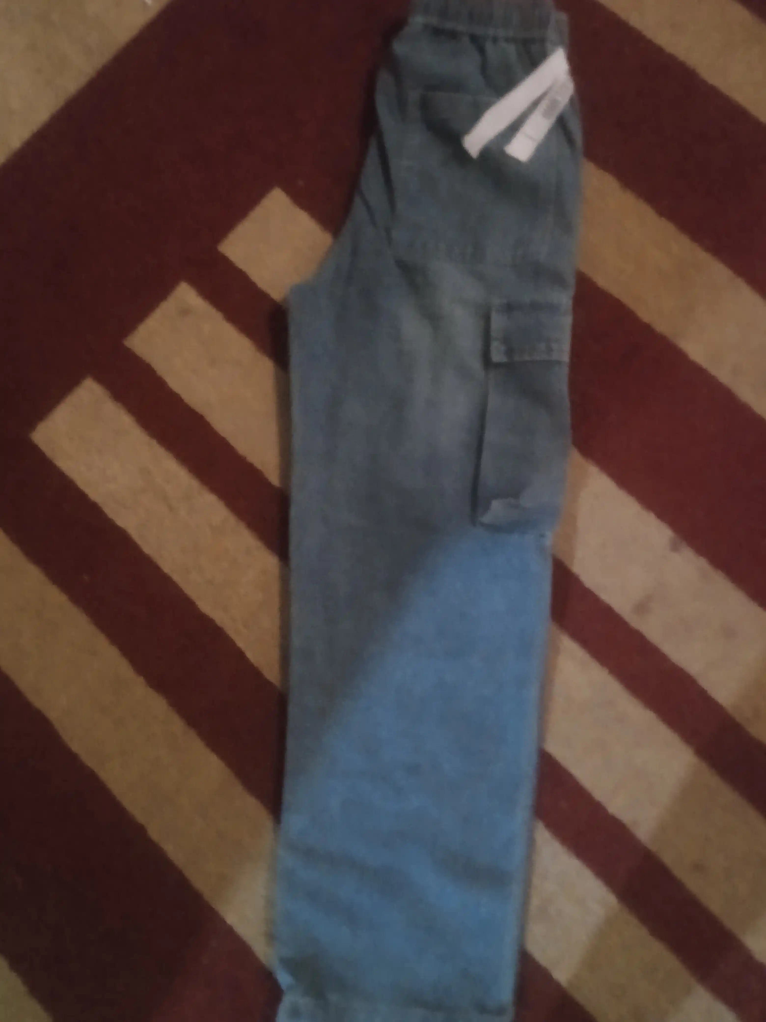 Elastik belbog‘li erkin bichimli erkaklar jinsi shimlari (Loose Fit), qulay, kundalik jinsi shimlar