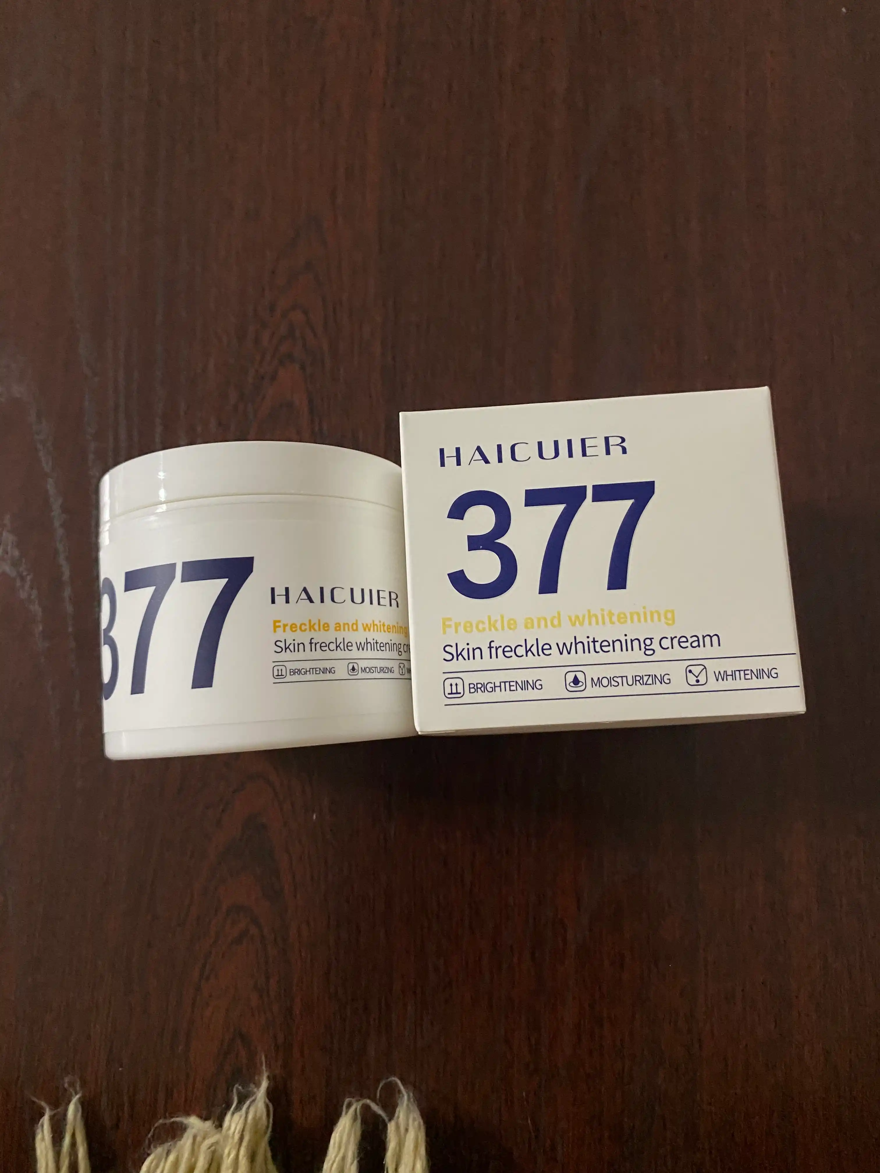 Отбеливающий крем против пигментации Haicuier 377, выравнивающий тон кожи, 100 г