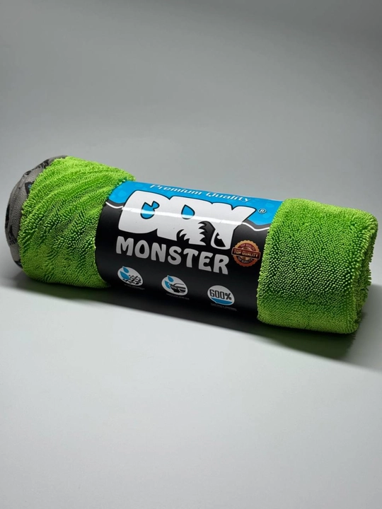 MONSTER mikrofiber sochiq, avtomobil uchun tozalovchi latta, moshina quritish matosi - 