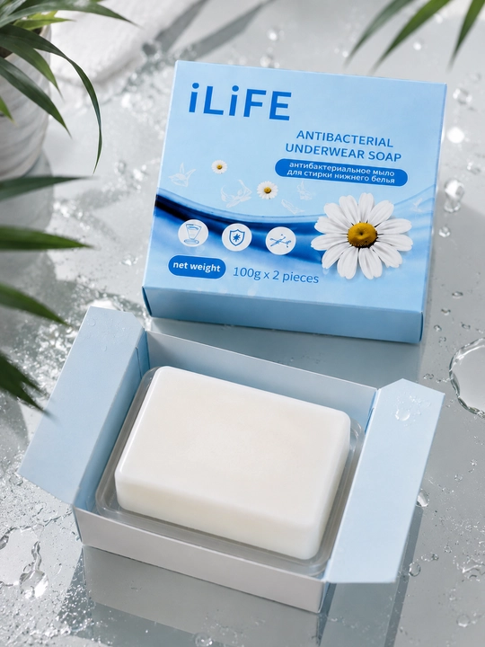 ILiFE антибактериальное мыло для белья и нижнего белья 