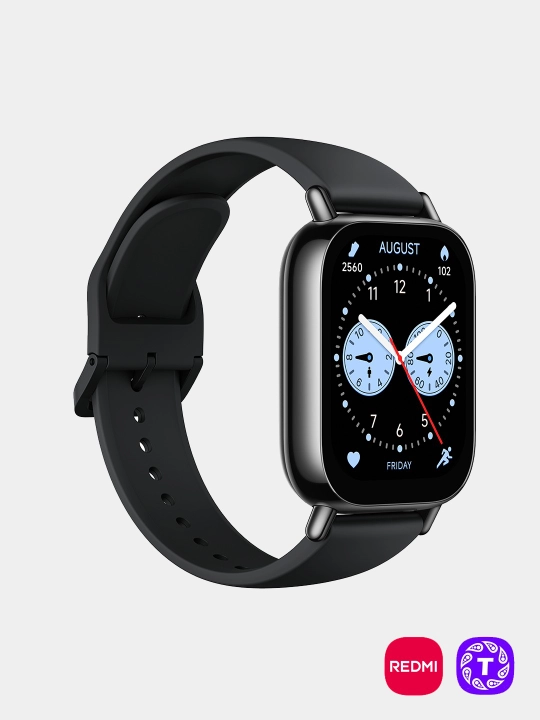 Умные фитнес часы браслет Redmi Watch 5 Lite с Bluetooth звонками глобальная версия