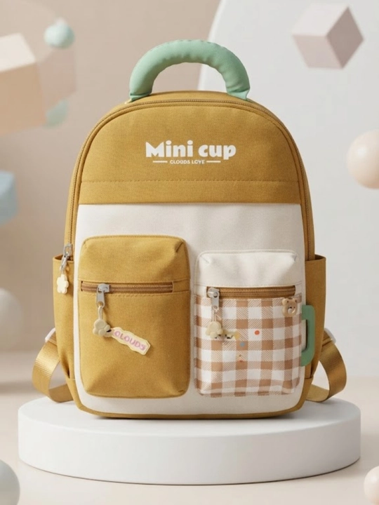 Mini Cup bolalar ryukzaki, bog‘cha va sayr uchun yumshoq sumka, 2-5 yoshli bolalar uchun