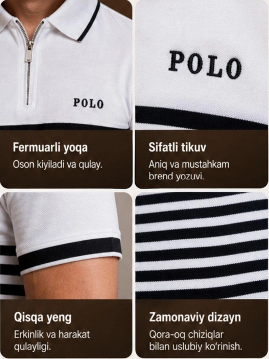 Футболка, мужская одежда, футбольная рубашка с воротником, летняя рубашка, полосатая футб