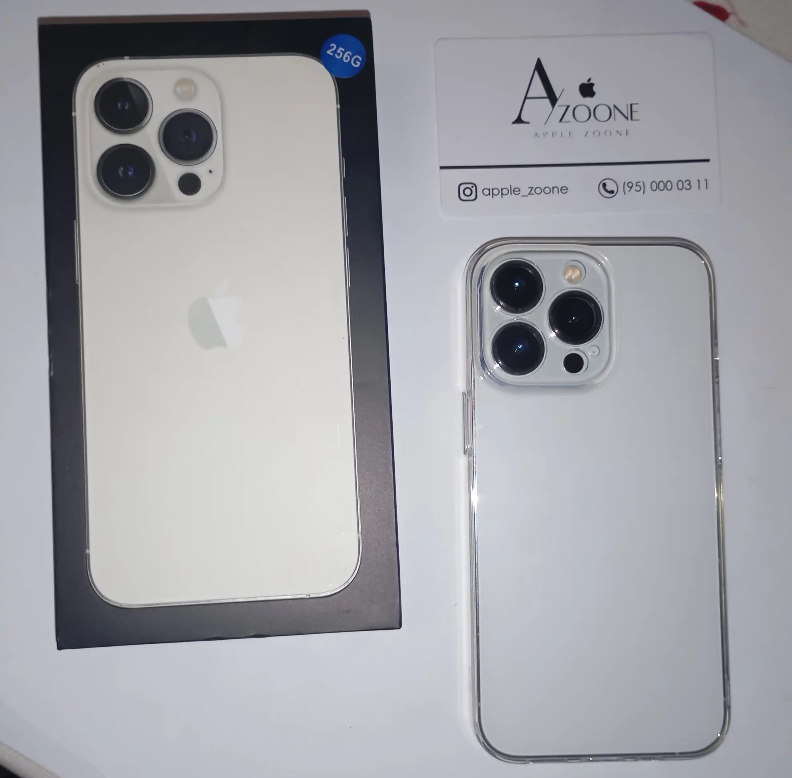 Smartfon Apple iPhone 13 Pro, 128 / 256 GB Blue, SIM+sim, g‘ilof va shisha sovg‘a sifatida