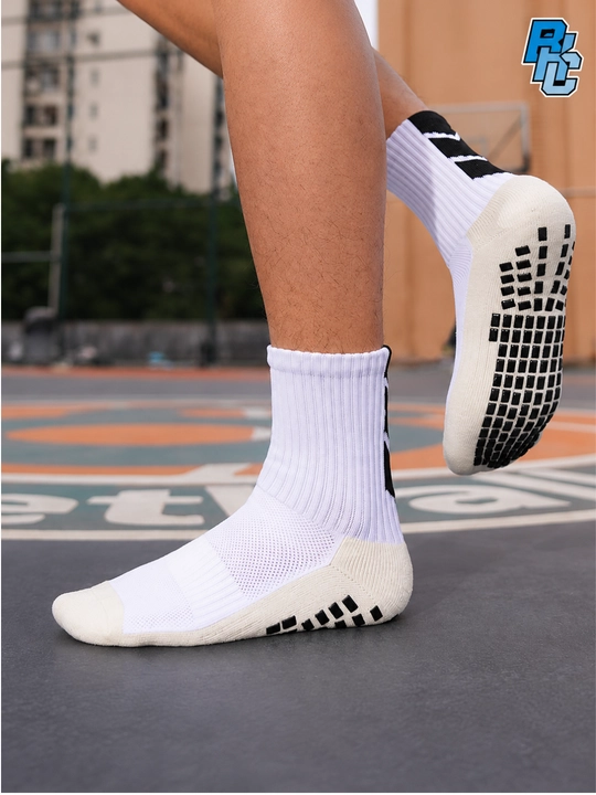 Grip Socks va futbol getrasi to‘plami, sirpanmaydigan sport paypoq, uniseks