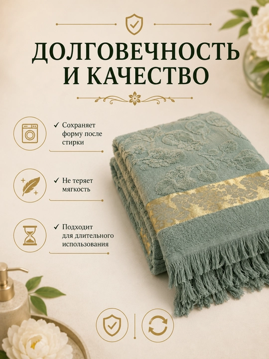 Sochiqlar to'plami 2 tasi 1 da, hammom, yuz va soch uchun, yumshoq va mayin