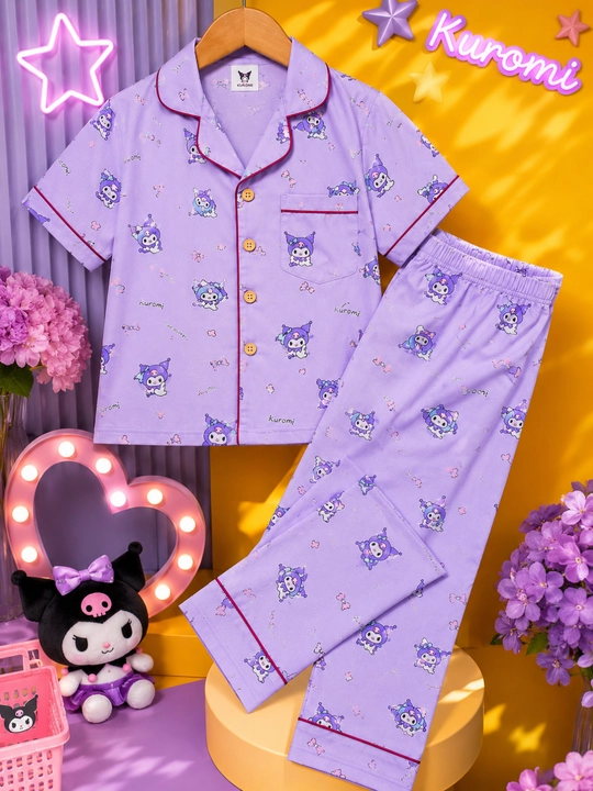 Kuromi pijamasi, bolalar pijamasi, qizlar uchun pijama