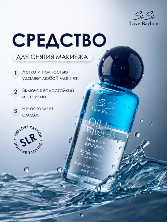 Средство для снятия макияжа, 50 мл - 