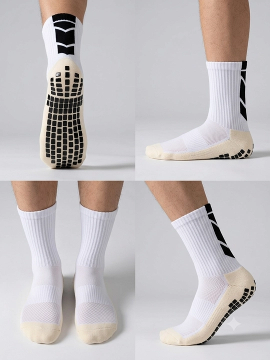 Grip Socks va futbol getrasi to‘plami, sirpanmaydigan sport paypoq, uniseks