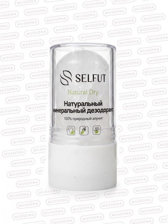 SELFUT cristal dezodoranti, tabiiy achchiq tosh, achiq tosh