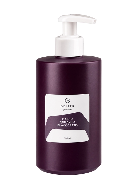 GELTEK Gourmet Масло для душа Black Cassis 390 мл