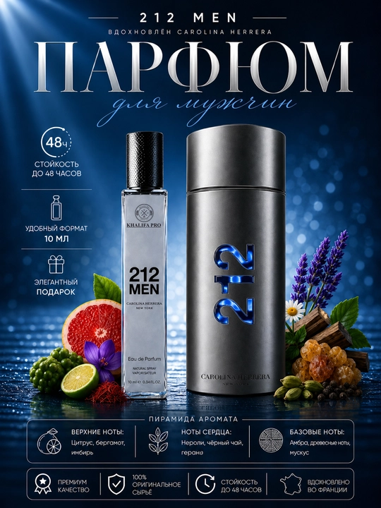 Набор мужских духов, Imagination, Moscow 2,Dior sauvage, 212 Men, Chanel, с феромонами