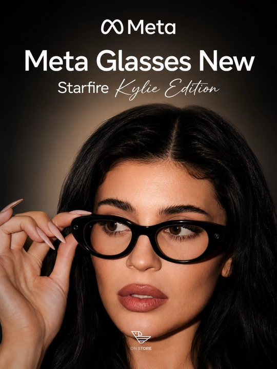 Meta Glasses Starfire Kylie Edition Classic Black aqlli ko’zoynagi