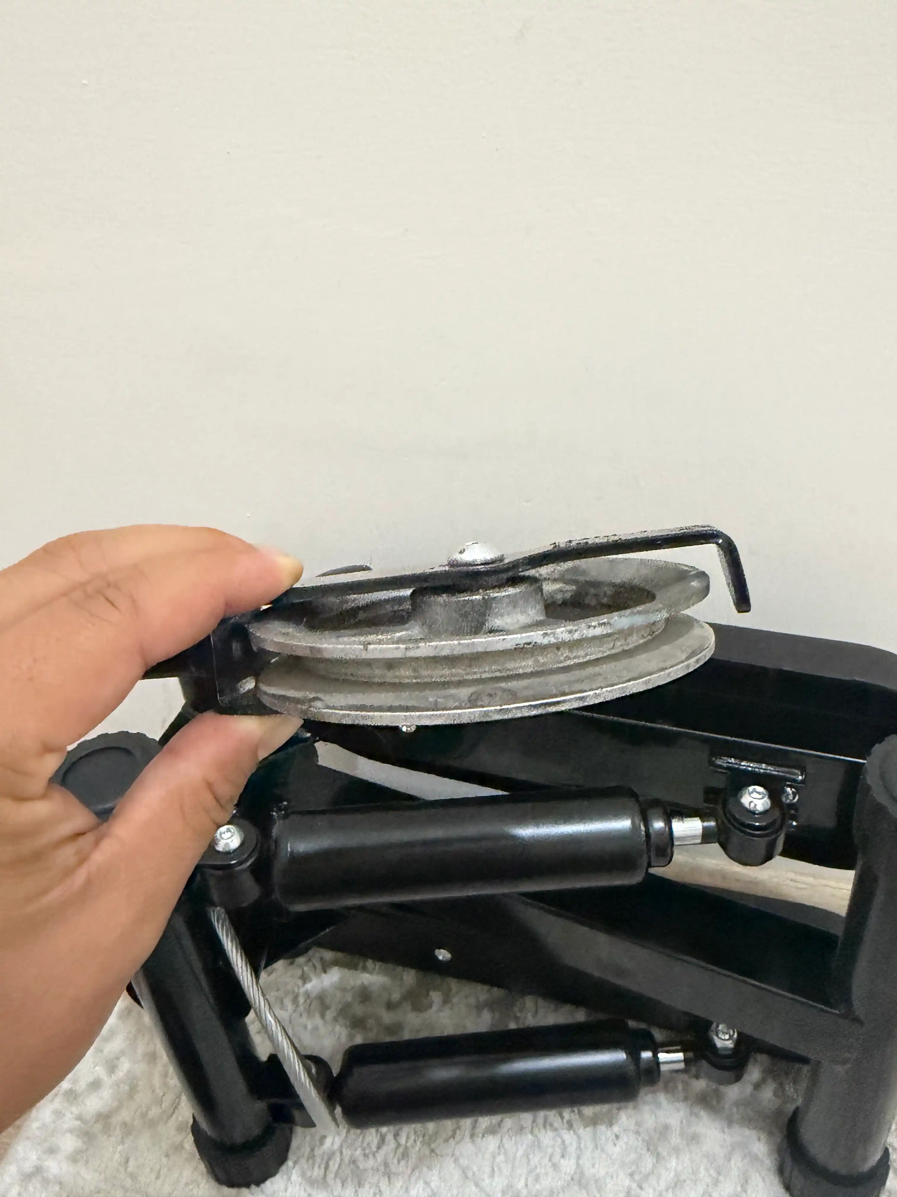 Mini stepper espanderlar bilan, 11 daraja, 120 kg gacha