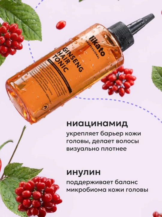 Тоник для кожи головы LIKATO против выпадения и для роста волос с перцем, 150 мл