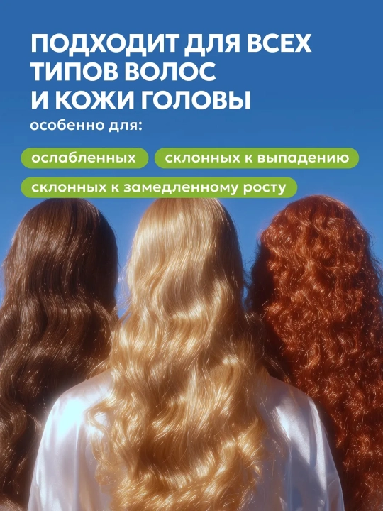 Шампунь для роста и против выпадения волос LIKATO с розмарином без SLS, 450/1000 мл